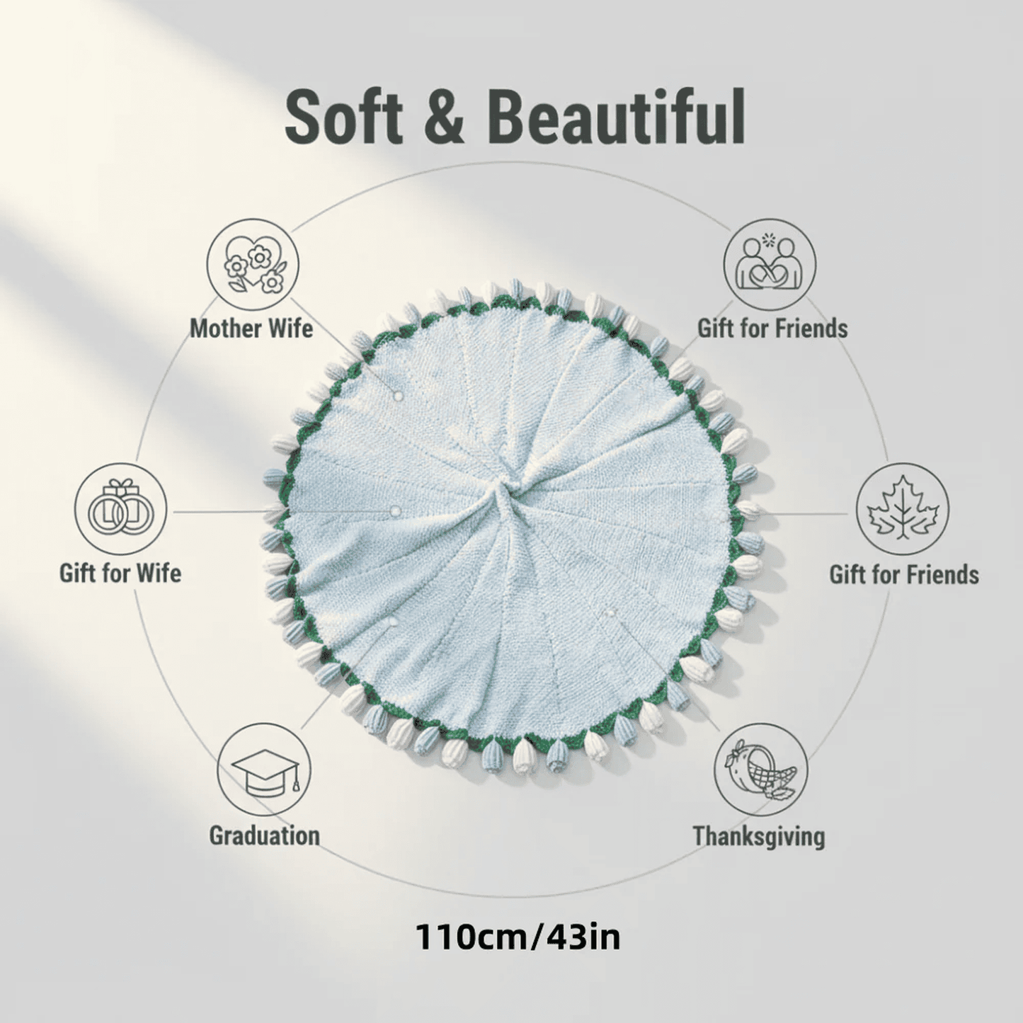 crochet flower t roses blanket