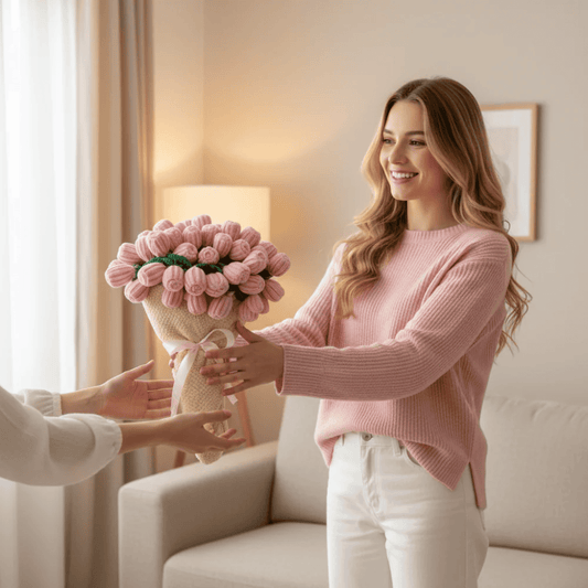 crochet roses blanket bouquet blanket