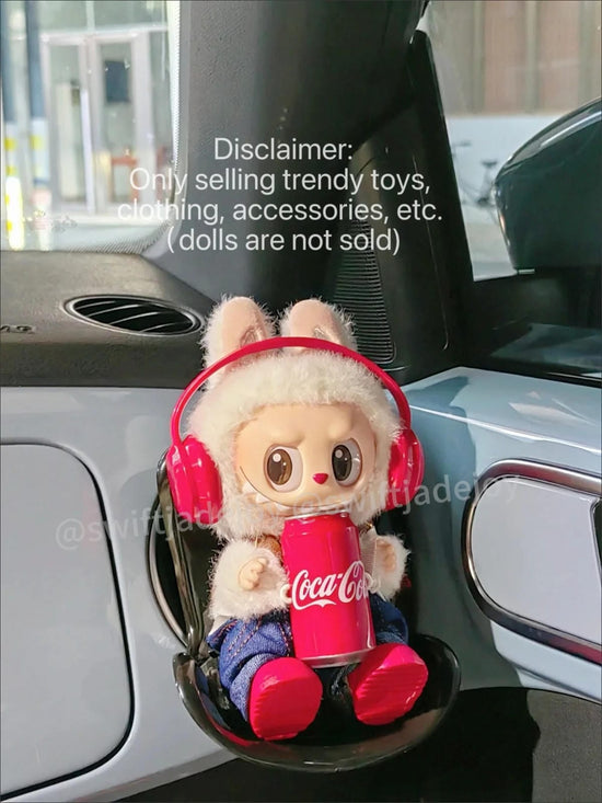 Labubu Doll Seat with Air Vent Labubu  Accessories