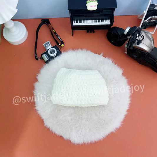 Labubu hat ,hand-woven hat outfit