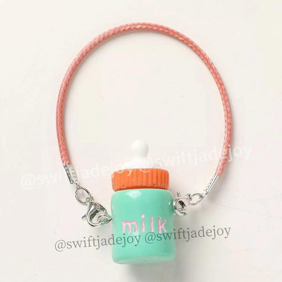 6 mini milk bottle pendants DIY handmade doll accessories suitable for Labubu dress-up accessories