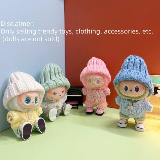 LABUBU hat  handmade textile hat dress up