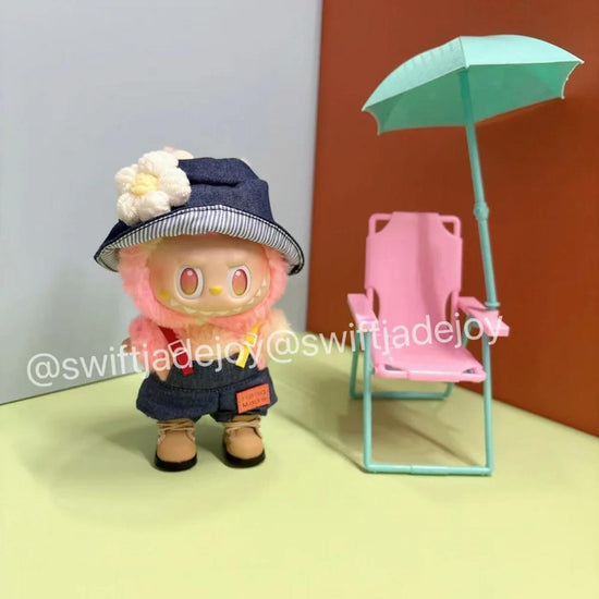 Labubu  bib overalls set labubu outfits