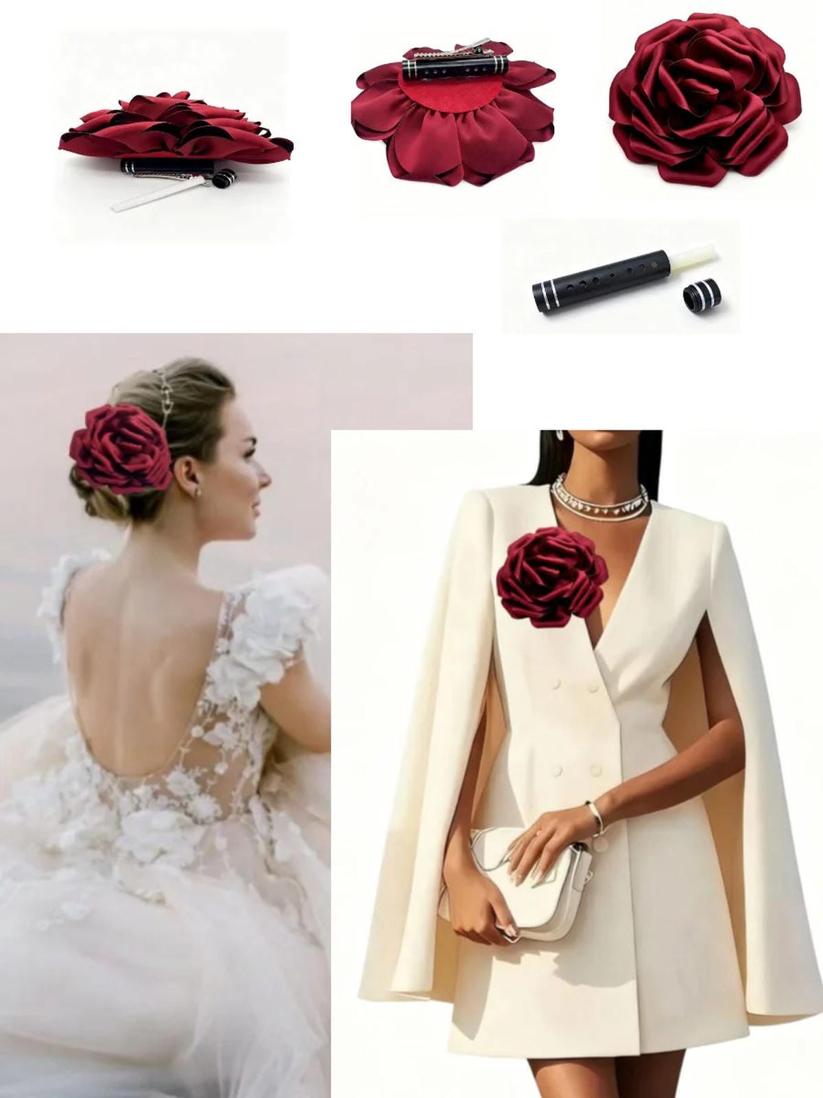 Aromatherapy hairaccessories ,2-in-1 scented hair hlip for hair & clothing,original design, interchangeable scents