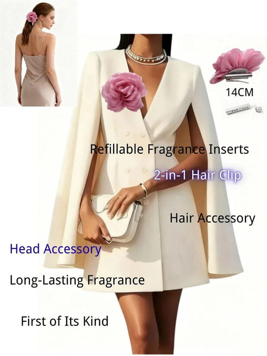 Aromatherapy corsages original craft hair accessories wearable perfume