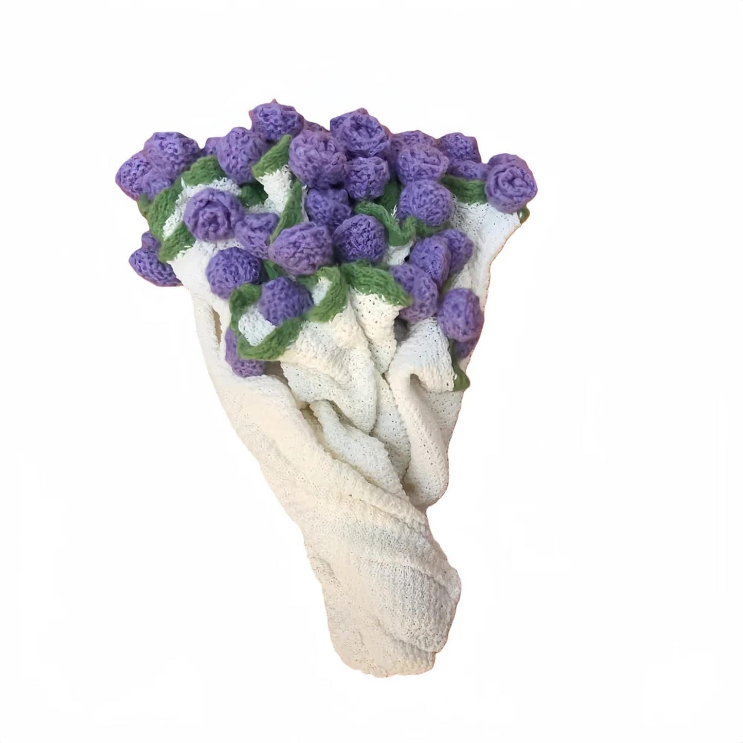 A bouquet of crocheted roses that never fades, a Mother's Day gift