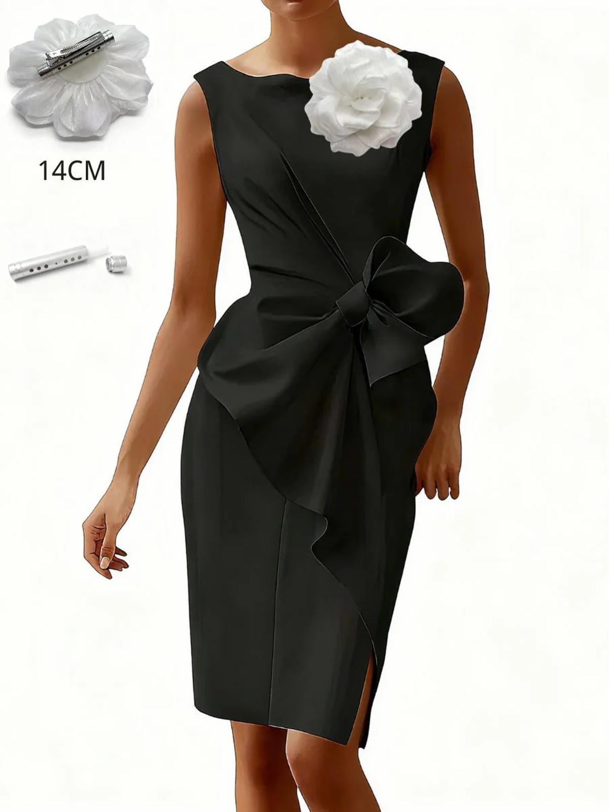 Bridal headpieces aromatherapy hair clips , 2-in-1 wedding hair accessory